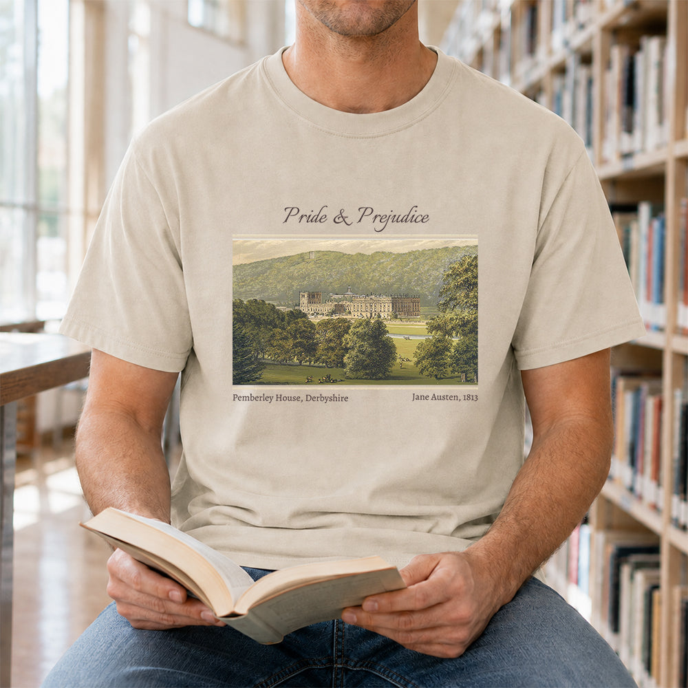 Pride And Prejudice Softstyle T-Shirt | Book Lover Gift Sand